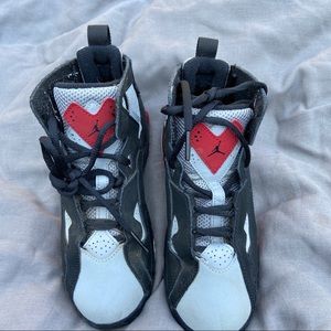 Jordan’s Black White & Red Size Kids 1Y